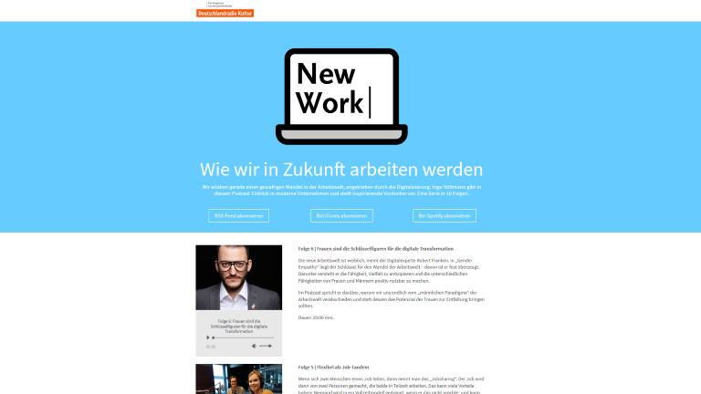 Ein Blick hinter die Kulissen meines #NewWork-Podcasts